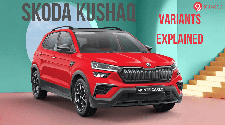 Skoda Kushaq Variants Expalined: Classic To Monte Carlo