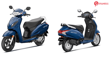 Honda Activa side and rear profile