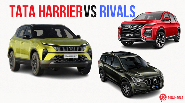 Tata Harrier VS Rivals: Which Is The Best 5-Seater Premium SUV?