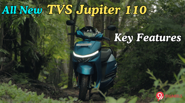 All New TVS Jupiter 110 Key Features - LED DRL To iGO Assist