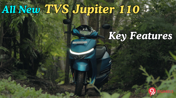 All New TVS Jupiter 110 Key Features - LED DRL To iGO Assist