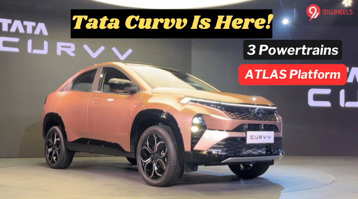 Tata Curvv Revealed! 3 Engines, ATLAS Platform, And Much More Tata Curvv Revealed! 3 Engines, ATLAS Platform, And Much More