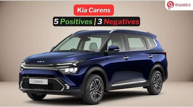 Kia Carens 5 Pros and 3 Cons: Check Before Buying