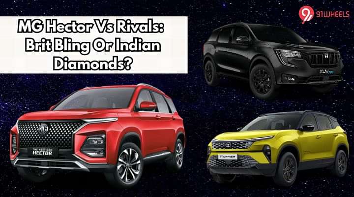 MG Hector Vs Rivals: Is The British Bling Shinier Than Indian Diamonds?