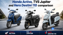 Honda Activa vs TVS Jupiter vs Hero Destini 110: Best 110cc Scooter?
