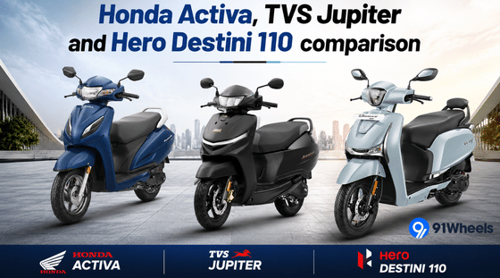 Honda Activa vs TVS Jupiter vs Hero Destini 110: Best 110cc Scooter?