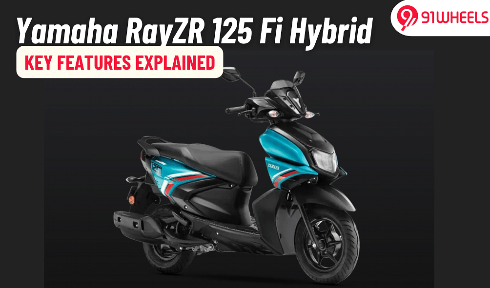 Yamaha RayZR 125 Fi-Hybrid Key Features: Performance And Tech Mix