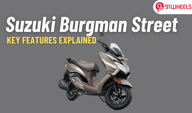 Suzuki Burgman Street Key Features Explained: A Rich Blend Of Tech