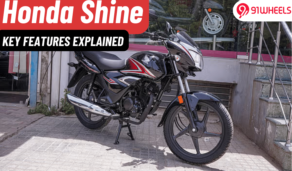 Honda Shine Key Features Explained: Here's What All It Gets