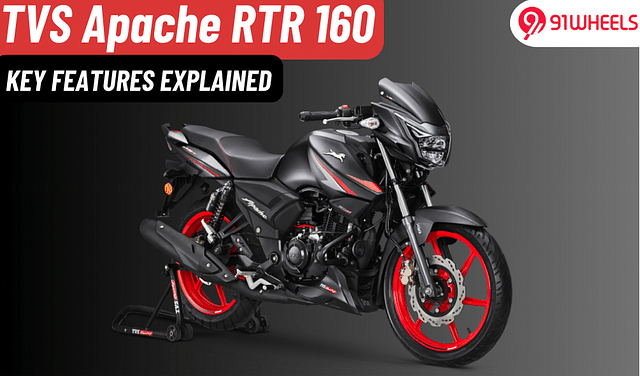 TVS Apache RTR 160 Key Features Explained: The Icon And Its Tech