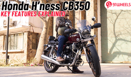 Honda H'ness CB350 Key Features Explained: A Range Of Segment-Firsts
