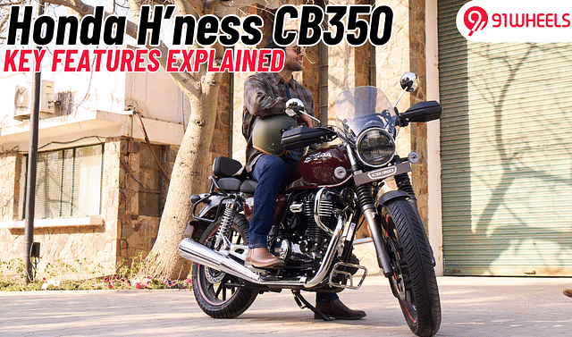 Honda H'ness CB350 Key Features Explained: A Range Of Segment-Firsts