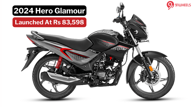 2024 Glamour Launched At Rs 83598; LED Headlamp, New Colour Scheme On Offer