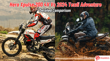 Hero Xpulse 200 4V Vs 2024 Yezdi Adventure: Detailed Comparison