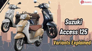 Suzuki Access 125 Variants Explained In Detail: Everything You Need To Know