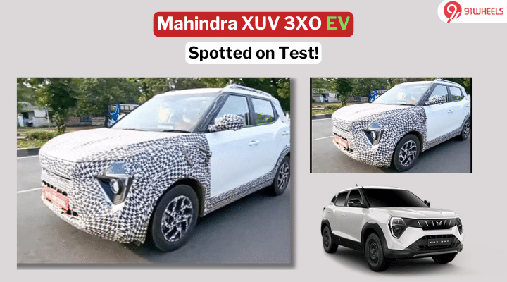 Mahindra XUV 3XO EV Spotted Testing: Check out Details Mahindra XUV 3XO EV Spotted Testing: Check out Details