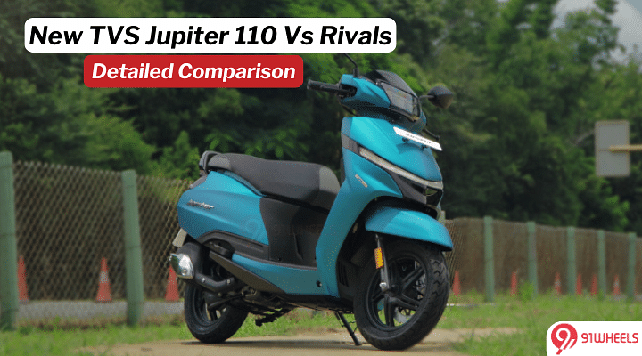 TVS Jupiter 110 Vs Rivals: Detailed Comparison Here