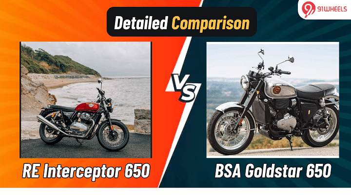 BSA Goldstar 650 Vs RE Interceptor 650: Which One is a Better 650cc Motorcycle?