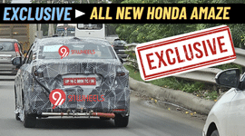 Exclusive : Honda starts real world testing of all-new 2024 Amaze Sedan