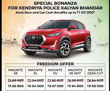 nissan magnite freedom offer