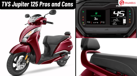 TVS Jupiter 125 5 Positives and 3 Negatives You Should Know Before Buying