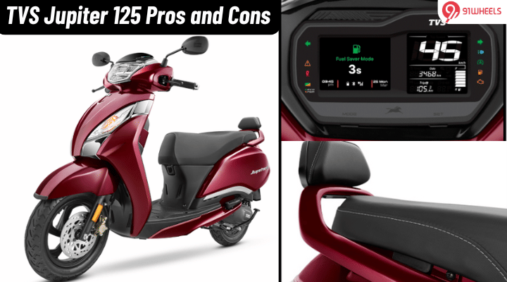 TVS Jupiter 125 5 Positives and 3 Negatives You Should Know Before Buying TVS Jupiter 125 5 Positives and 3 Negatives You Should Know Before Buying