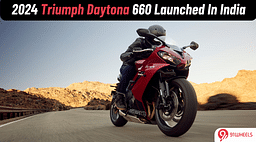 Triumph Daytona 660 Launched At Rs 9.72 Lakh - Gets A Triple Cylinder 660cc Engine