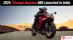 Triumph Daytona 660 Launched At Rs 9.72 Lakh - Gets A Triple Cylinder 660cc Engine Triumph Daytona 660 Launched At Rs 9.72 Lakh - Gets A Triple Cylinder 660cc Engine