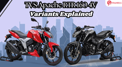 TVS Apache RTR 160 4V Variants Explained: Everything You Need To Know About TVS Apache RTR 160 4V Variants Explained: Everything You Need To Know About