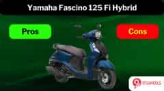 Yamaha Fascino 125 Fi Hybrid: Pros and Cons Explained Yamaha Fascino 125 Fi Hybrid: Pros and Cons Explained