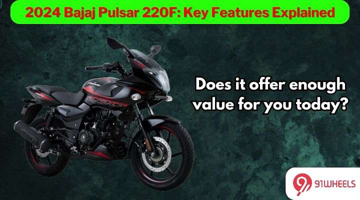 Bajaj Pulsar 220F: Key  Features On Offer