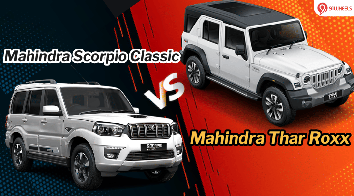 Mahindra Scorpio Classic vs Mahindra Thar Roxx: The ‘Classic’ Family Rivalry Mahindra Scorpio Classic vs Mahindra Thar Roxx: The ‘Classic’ Family Rivalry