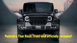 Mahindra Thar Roxx Teased: Front-End Officially Revealed