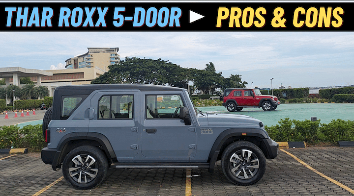 Mahindra Thar Roxx 5-Door Pros & Cons Explained