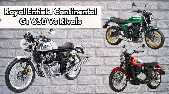 Royal Enfield Continental GT 650 Vs Rivals: Detailed Comparison