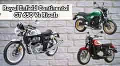 Royal Enfield Continental GT 650 Vs Rivals: Detailed Comparison Royal Enfield Continental GT 650 Vs Rivals: Detailed Comparison