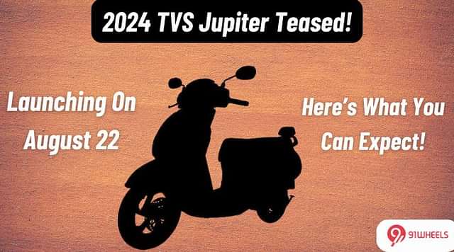 2024 TVS Jupiter Teaser Out, Launch On August 22