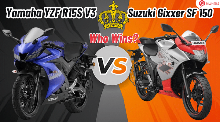 Yamaha YZF R15S V3 Vs Suzuki Gixxer SF 150: Detailed Comparison To Find The Best