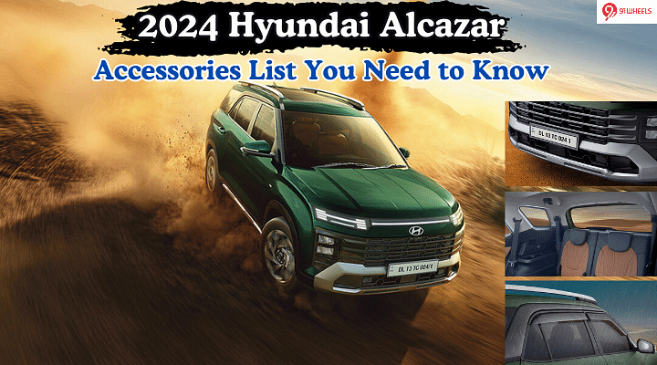 2024 Hyundai Alcazar Accessories List Unveiled: Check Them Out!