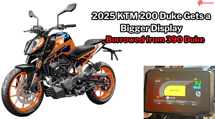 2025 KTM 200 Duke To Feature Larger Screen From 390 Duke