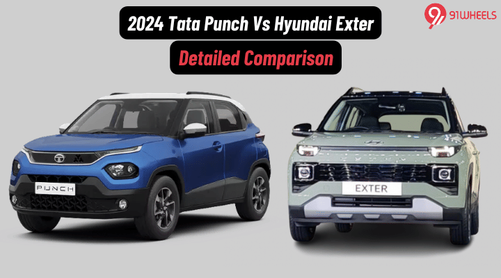 2024 Tata Punch Vs Hyundai Exter: Detailed Specs Comparison 2024 Tata Punch Vs Hyundai Exter: Detailed Specs Comparison