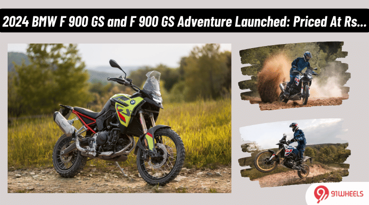 BMW Launches F 900 GS and F 900 GS Adventure in India: Price Starts At Rs 13.75 lakh BMW Launches F 900 GS and F 900 GS Adventure in India: Price Starts At Rs 13.75 lakh