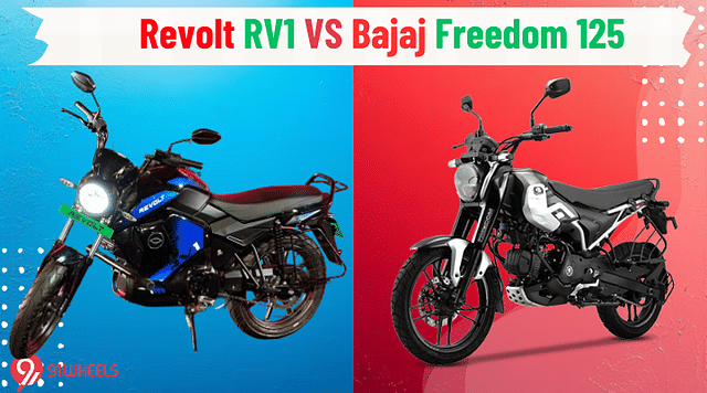 Revolt RV1 VS Bajaj Freedom 125: Can EV Beat The Bi-Fuel? Find Out