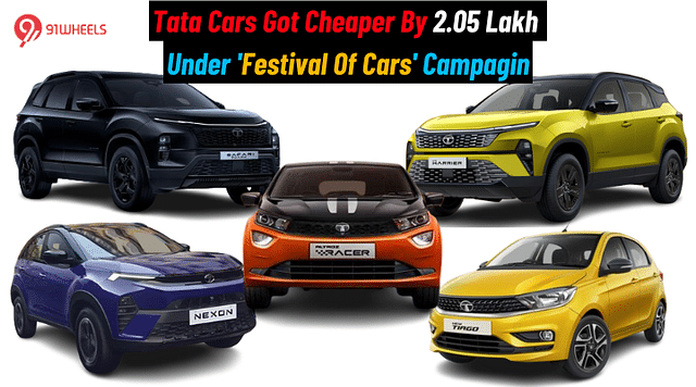 Tata Cars Got Cheaper By 2.05 Lakh Under 'Festival Of Cars' Campagin