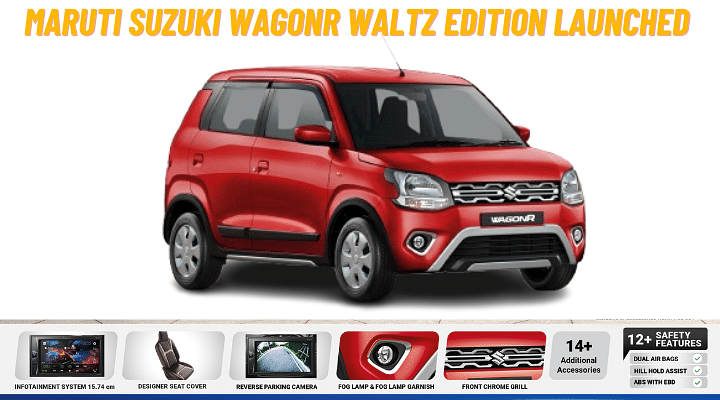 Maruti WagonR Waltz Edition Launched At Rs 5.64 Lakh, Gets 