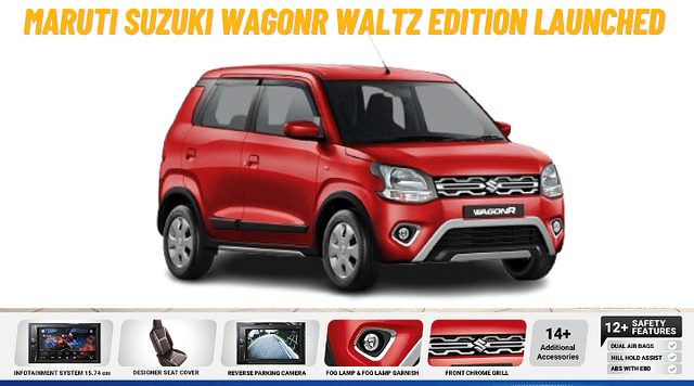 Maruti WagonR Waltz Edition Launched At Rs 5.64 Lakh, Gets Cosmetic Updates