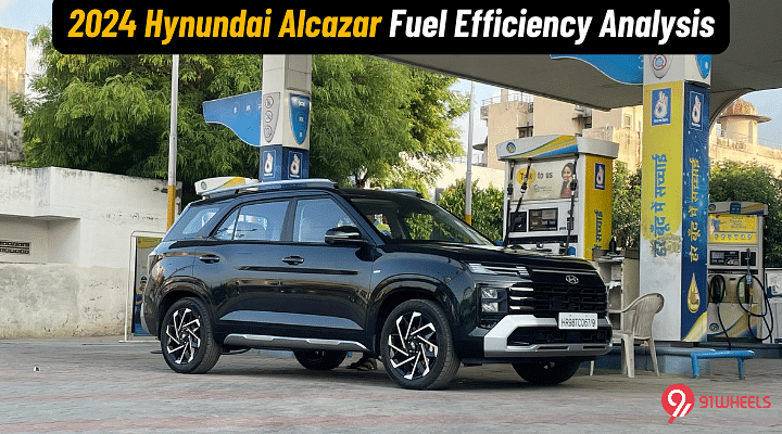 2024 Hyundai Alcazar 1.5-Litre Turbo Petrol Fuel Efficiency Analysis - KITNA DETI HAI?