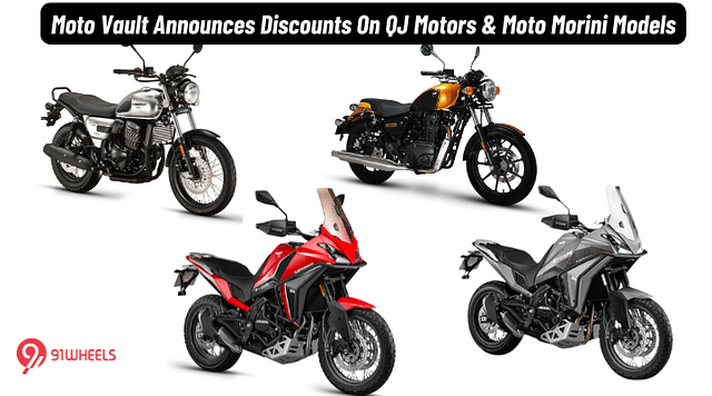 Moto Vault Announces Festive Discount On QJ Motors & Moto Morini Motorcycles - Details