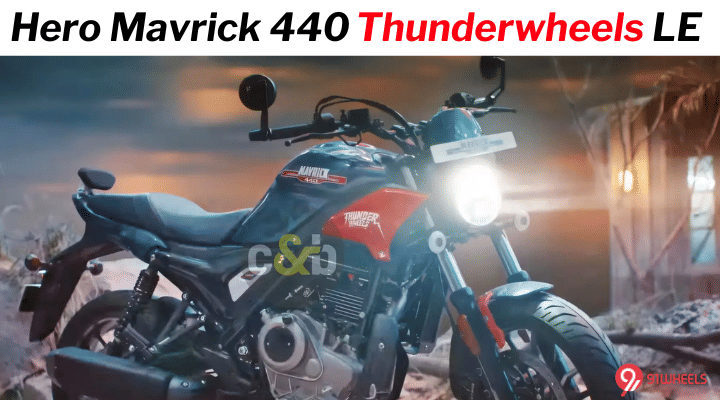 Hero Motorcorp Collaborates With Thums Up For Mavrick 440 LE Hero Motorcorp Collaborates With Thums Up For Mavrick 440 LE