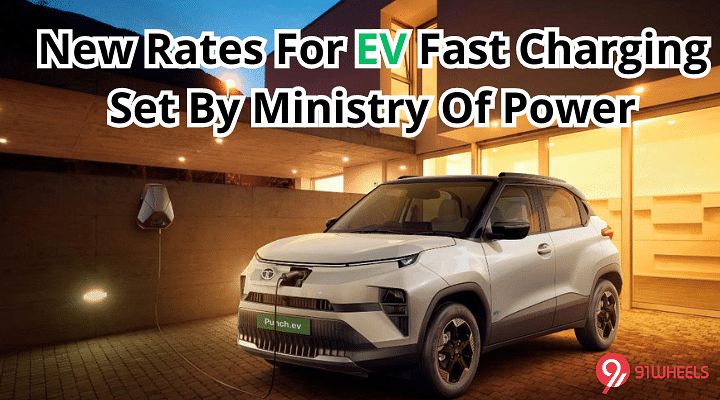 New Rates For EV Fast Charging Set By Ministry Of Power